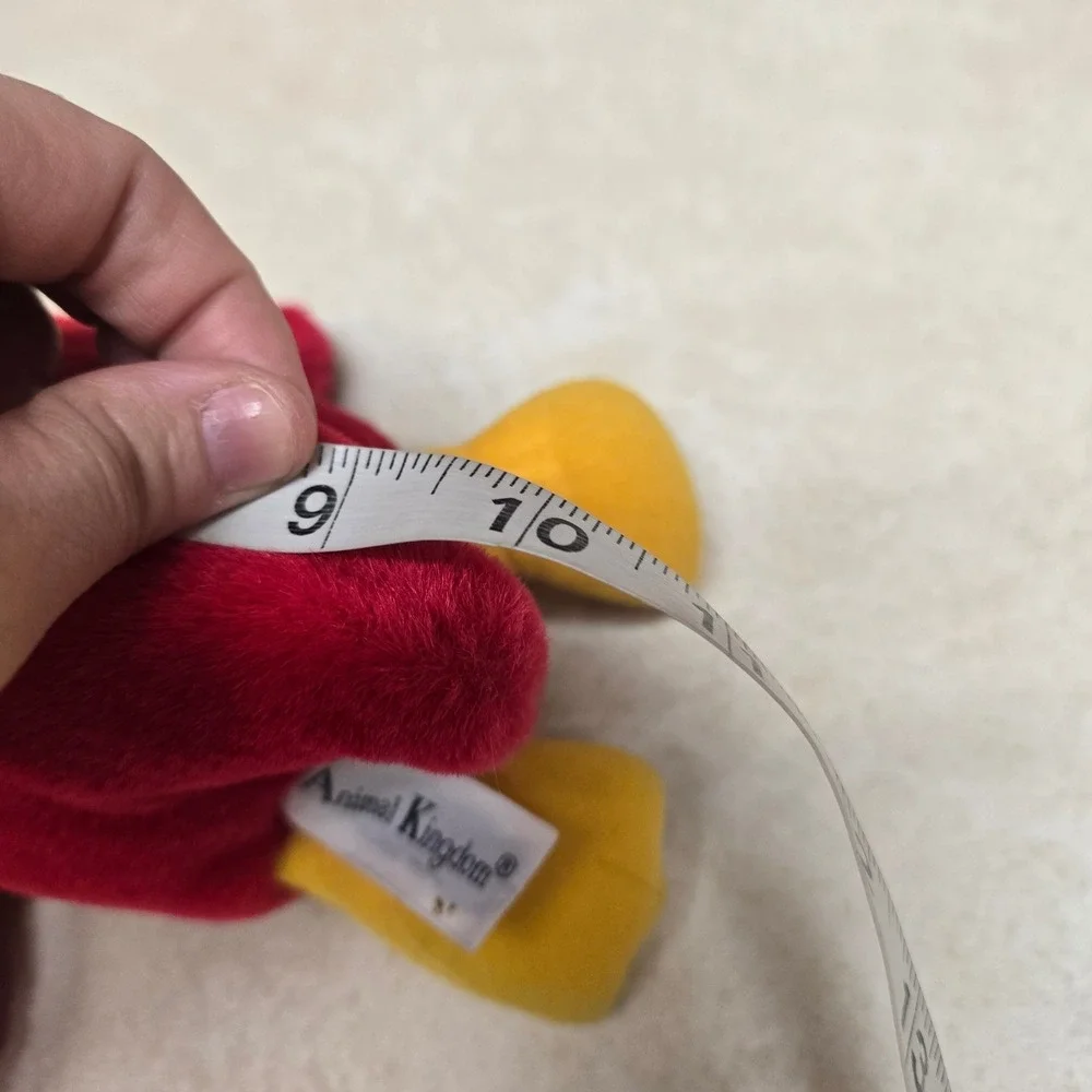 Animal Kingdom St. Louis Cardinal Bird Plush Red Suction Cup Wings 9.5 inch 8685